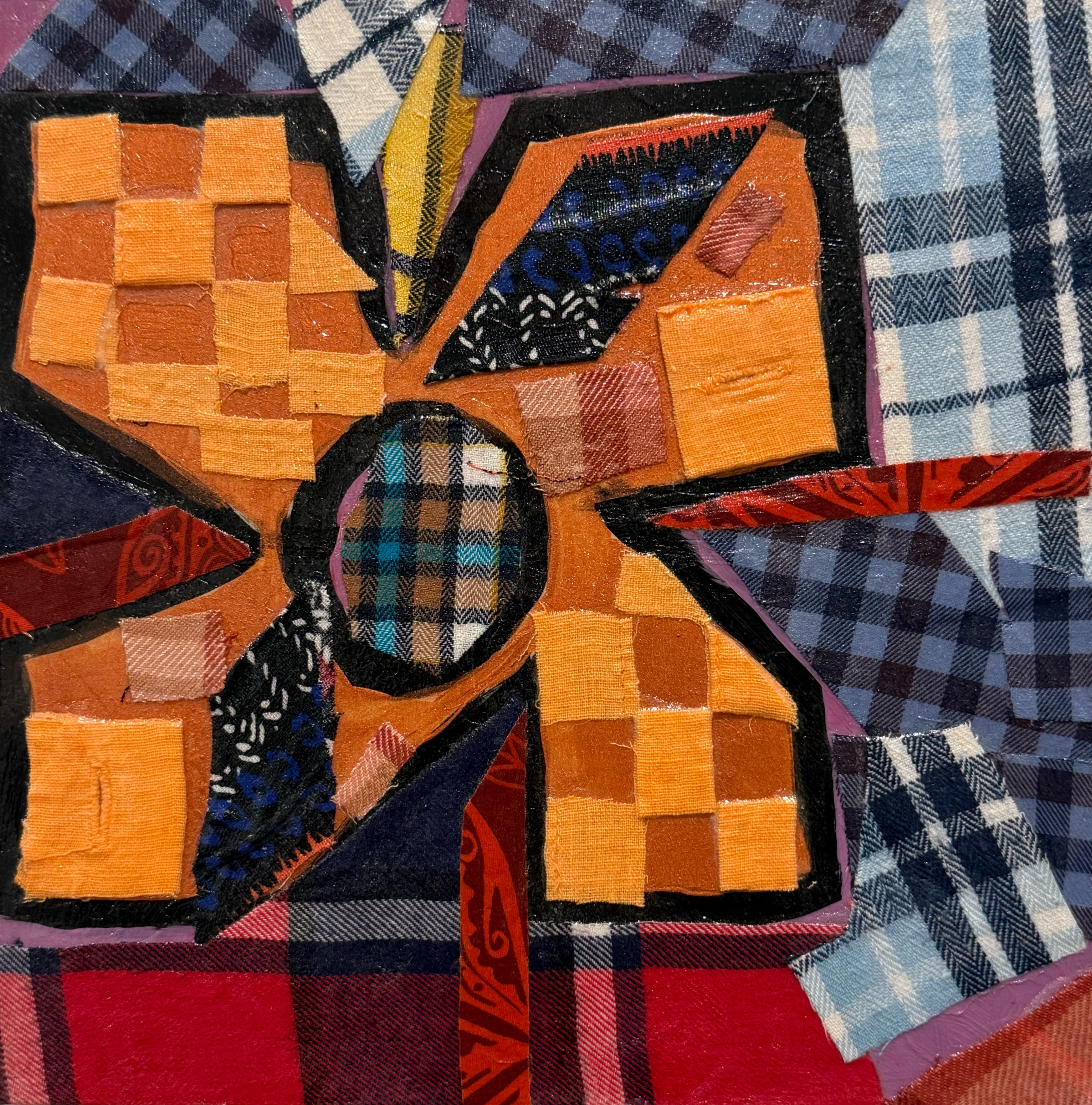 What She Made: Quilt Squares 1, 8 × 8 in.