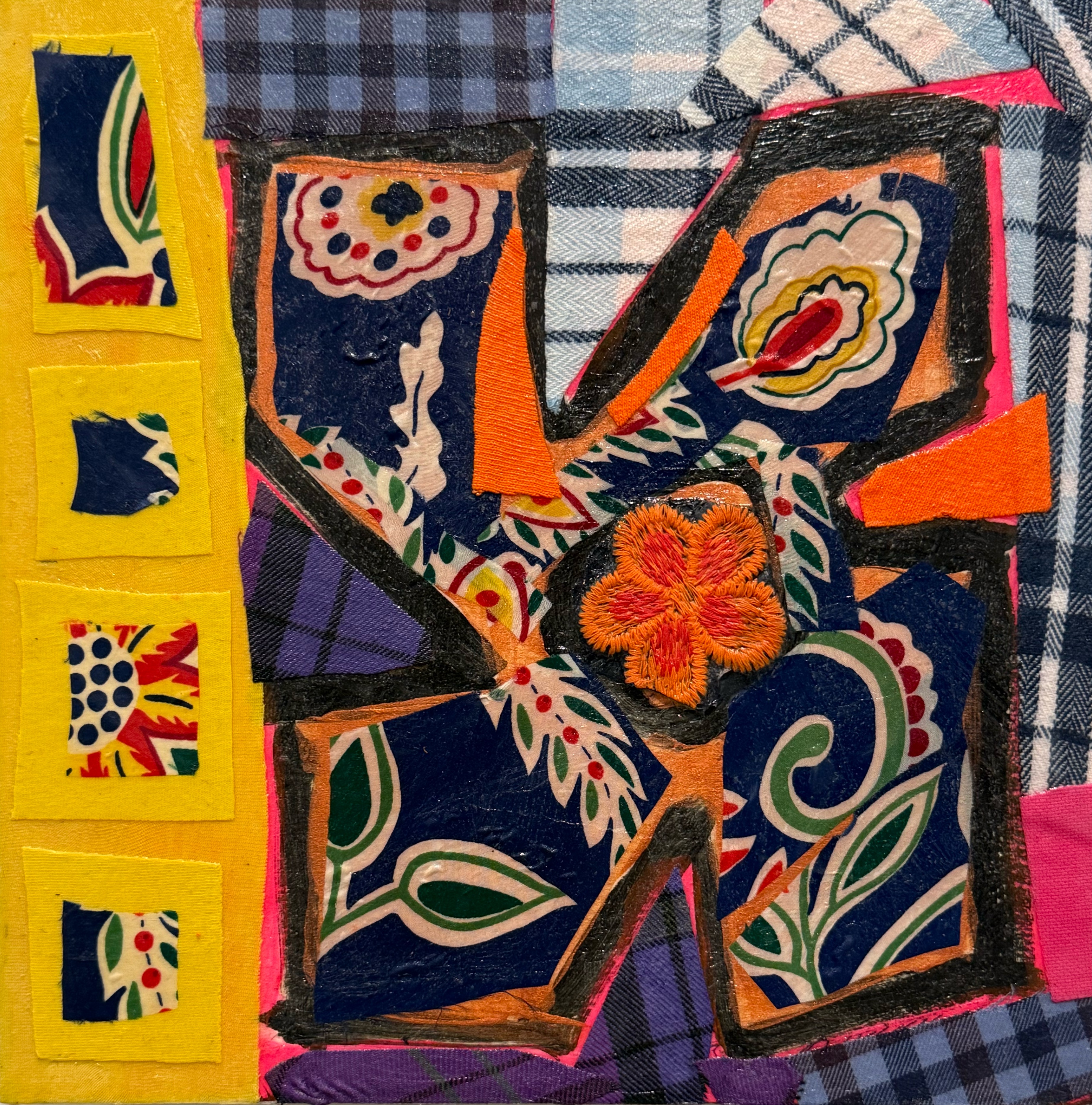 What She Made: Quilt Squares 3, 8 × 8 in.